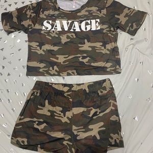 Crop too and short set